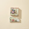 Carpenter's floral Paris Tower pattern-themed resin decorative coasters Specification image